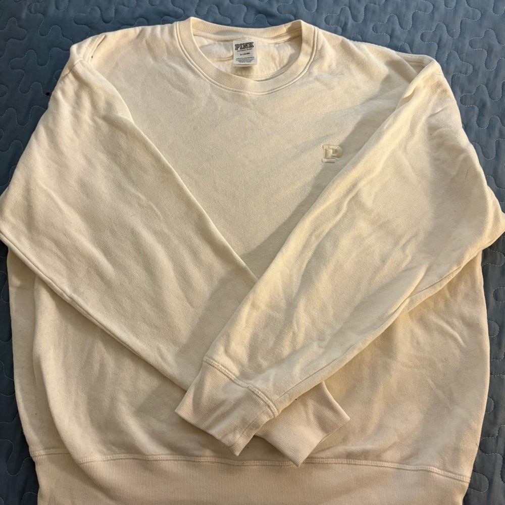 White Crewneck Sweater